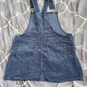 Mini corduroy skirt jumper